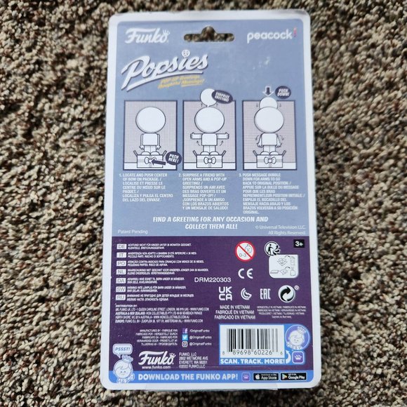 Funko Popsies The Office Jim Halper Slack off Message - NWT - Picture 3 of 3